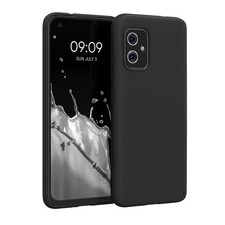 kwmobile Case Compatible with ASUS Zenfone 8 - Soft Slim black matte