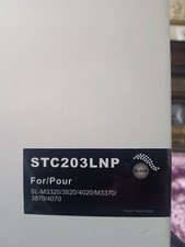 Compatible Samsung MLT-D203L black laser toner cartridge.