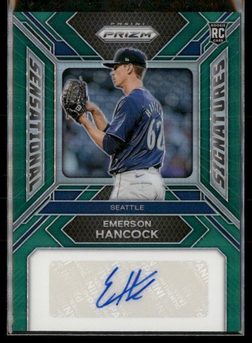 2024 Panini Prizm #SS-EH Emerson Hancock Sensational Signatures Green Prizm Auto - 第 1/2 張圖片