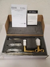 Swiss Madison Voltaire 1-Handle Wall Mount Bathroom Faucet in Brushed Gold