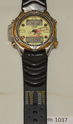 Citizen Aqualand Duplex Quartz Men's Diver's Watch, 200M