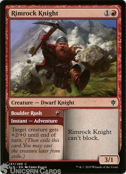 Rimrock Knight Common Mint MTG Card :: Challenger Decks 2020 ::