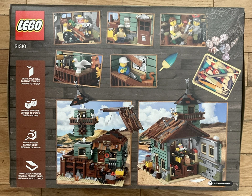 LEGO IDEAS 21310 Old Fishing Store - BRAND NEW - FACTORY SEALED - RETIRED - Image 3 of 3