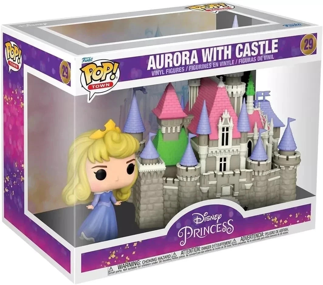 Funko POP! Town: Ultimate Princess Princess Aurora with Castle Disney Princesses