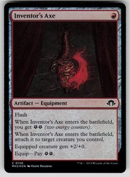 Inventor's Axe - 126 - Foil - Common - Modern Horizons 3 - MTG