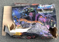 1983 Vintage Mattel He-Man Masters of the Universe Snake Mountain Set BOX ONLY