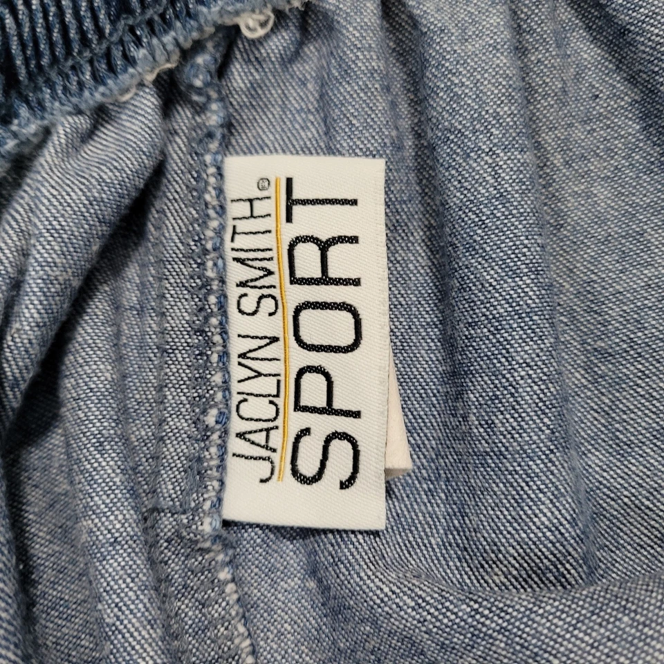 Falda midi vaquera informal vintage talla M azul aberturas bolsillos años 90 boho clásico Foto 4 de 4