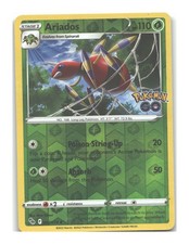 Ariados 007/078 Pokemon Pokemon GO Reverse Holofoil NM