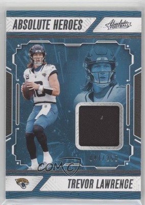 2024 Panini Absolute Heroes Memorabilia 41/250 Trevor Lawrence #AHM-TLE 16zo