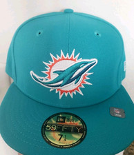 Miami Dolphins 59FIFTY Fitted Hat Teal New Er...