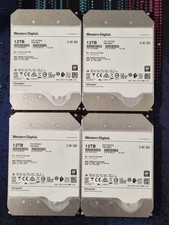 Lot of 4 - Western Digital 12TB DC HC520 7200 RPM SATA Drive - HUH721212ALE604