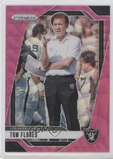 2024 Panini Prizm Pink Wave Prizm Tom Flores #156 HOF 10j2