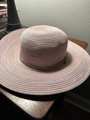 San Diego Hat Co. Wide Brim Sun Hat Pink Multicolor  display picture 2