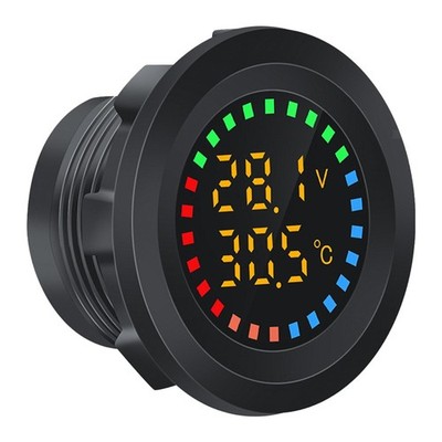 Auto-Temperaturanzeige, meter, 12 V-24 V, Dual-Display, robustes Kfz-Zubehör,