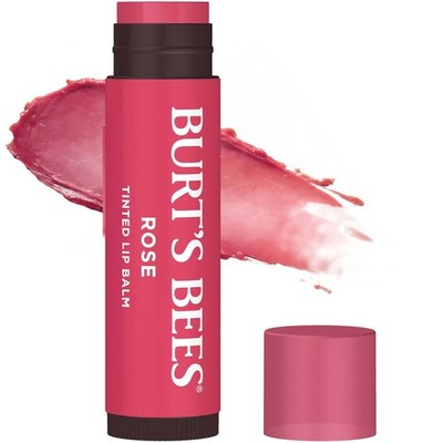 Burt's Bees Lip Tint Balm, Long Lasting 2 in 1 Duo Tinted Balm Formula, Color In