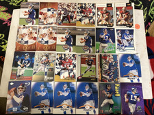 (35) Danny Kanell Football Cards Base RC Rookies New York Giants Lot Collection