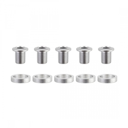 ORIGIN8 Triple Bolts Inner Triple Steel M8x10.5mm Bolt / 3mm Spacer Chrome
