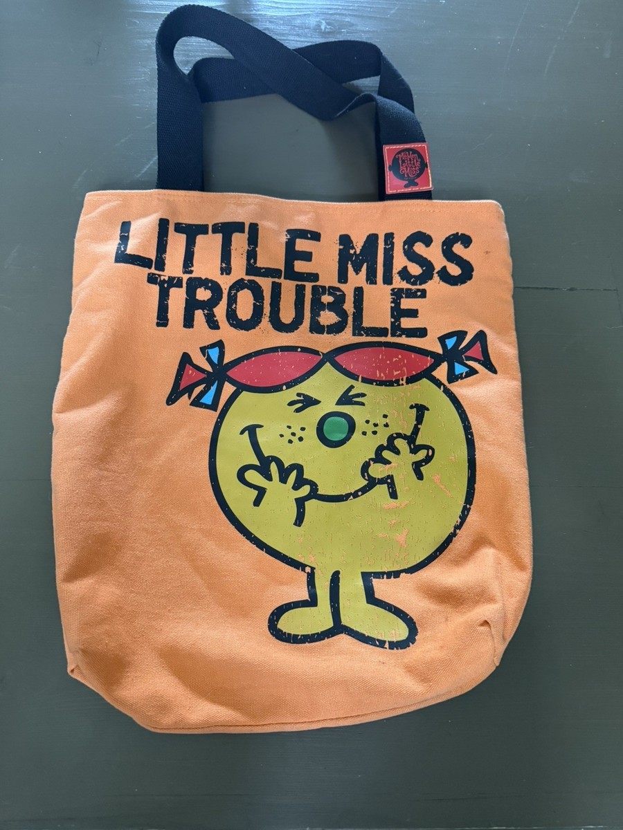 Mr. Men Little Miss Trouble Canvas Tote Bag