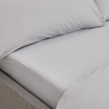 Image of Bianca 100% Organic Cotton 200 Thread Count Fitted Sheet