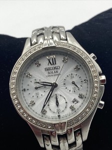 Seiko Solar Chronograph V175 | eBay
