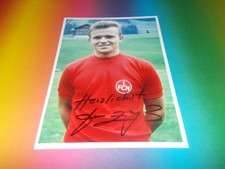 Klaus Zaczyk 1.FC Nuremberg signed autograph on 20x28 photo