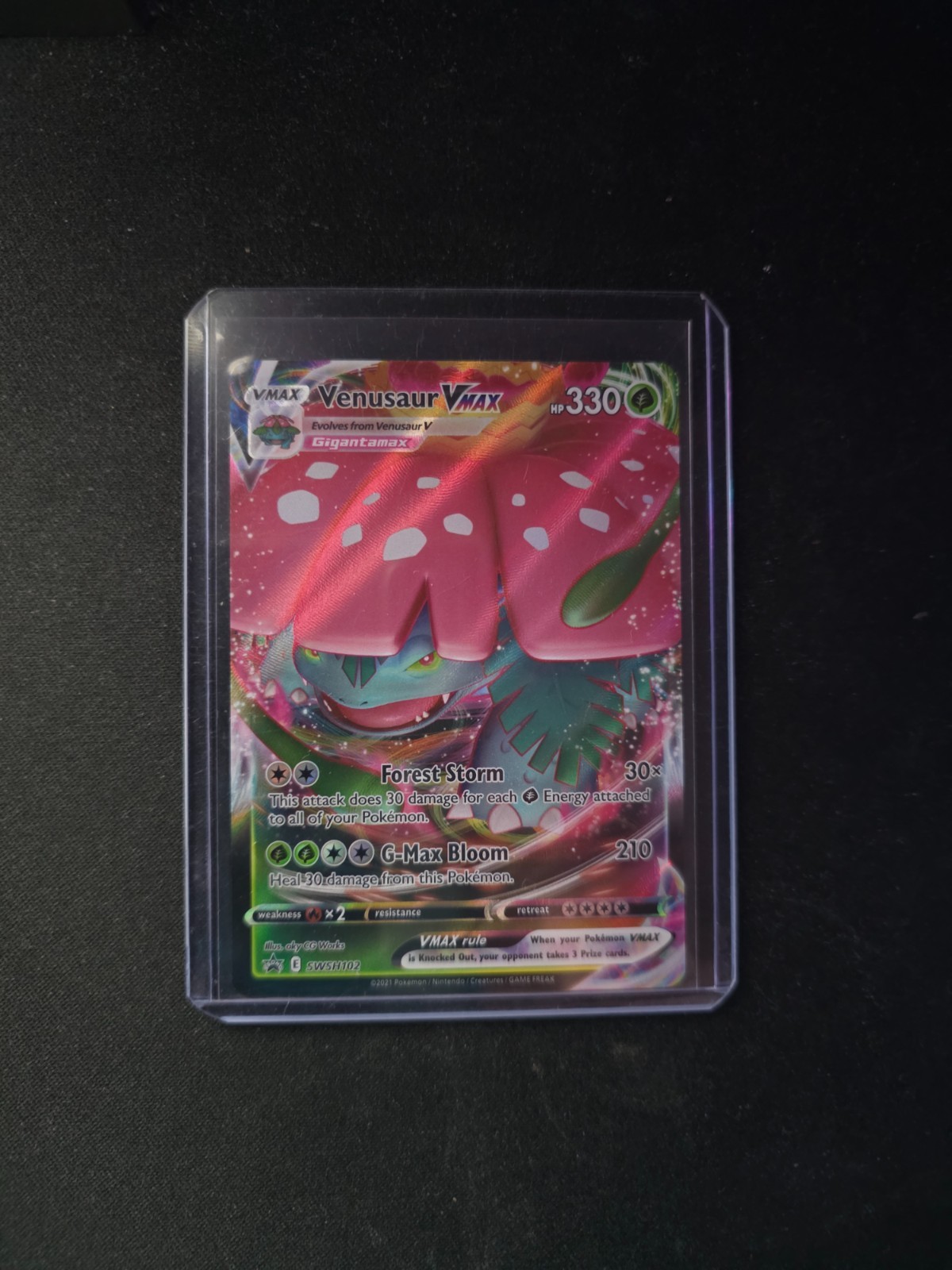 Venusaur VMAX SWSH102 Sword & Shield Black Star Promo