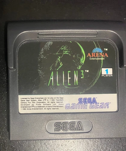 Alien 3 - Sega Game Gear - Arena Entertainment - Good Condition