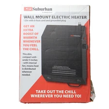Suburban Wall Mount RV Electric Heater, Energy Efficient Heater, Easy to Mount