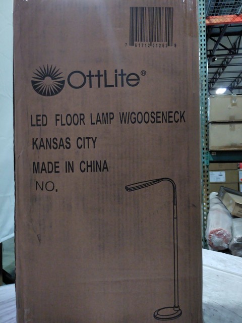 Ottlite Natural Daylight Led Flex Floor Lamp P93g59 Black For Ottlite Natural Daylight Led Flex Floor, Ottlite Natural Daylight 49 Led Reading Floor Lamp