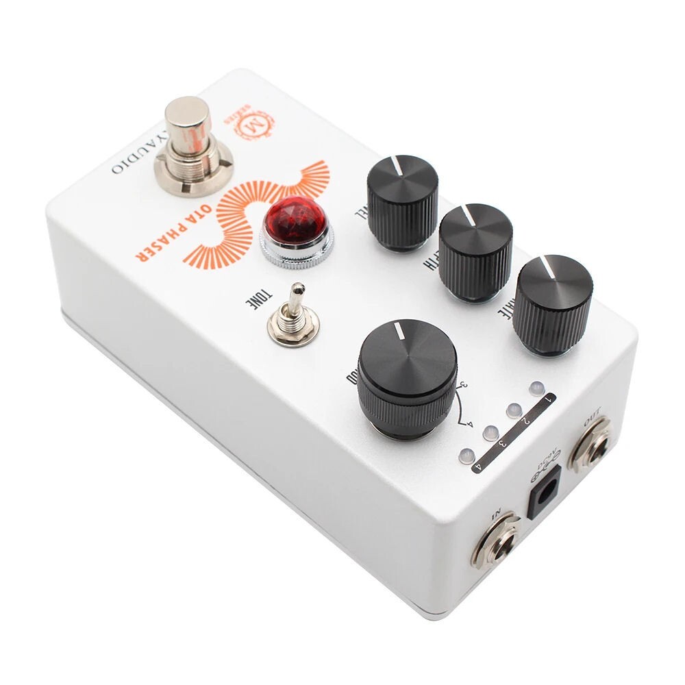 MOSKY OTA Phaser Pedal,4 Mode Phase Effect Pedal with Rate/Depth