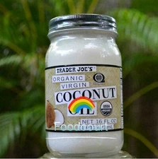 Trader Joe's Organic Virgin Coconut Oil 16 fl oz