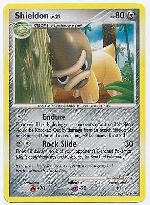 Pokemon Platinum Edition Uncommon Card - Shieldon 62/127