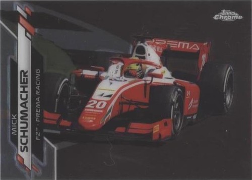 2020 Topps Chrome Formula 1 F1 Mick Schumacher Signed Auto