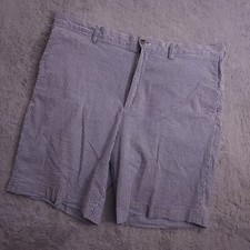 Polo Ralph Lauren Shorts Men 38 Seersucker Preppy Stretch Classic Fit Flesh Pony
