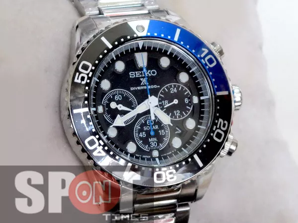 Seiko Solar Quartz Chronograph Men s Watch SSC017P1 SSC017