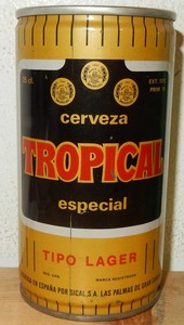 OCOC-TROPICAL-Cerveza-Steel-Beer-can-from-CANARY-ISLANDS-35cl-no-bottom