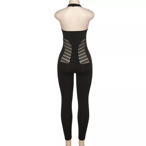 Mono Completo Mujer Mono Negro Mono Pantalones Slim Elástica 52004 - Imagen 9 de 9