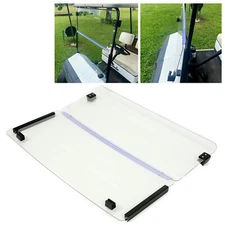 For EZGO Marathon Golf Cart Windshield Clear 1986-1994.5 Gas & Electric Model