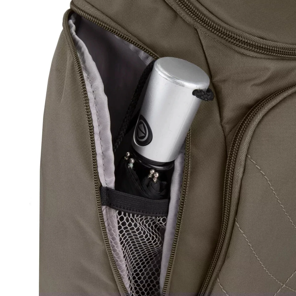 Mochila antirrobo Travelon V7201 clásica de nuez moscada de 16" para mujer Foto 3 de 4