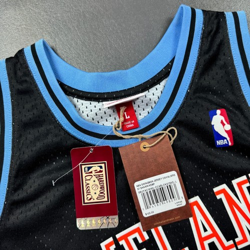 100% Authentic Shawn Kemp Mitchell Ness 97 98 Cleveland Cavaliers Jersey L 44 - 第 2/6 張圖片
