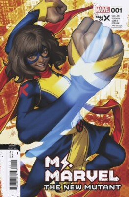 MS MARVEL - THE NEW MUTANT #1 - 2ND PTG ARTGERM VAR