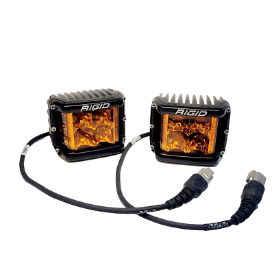 #ad SET OF 2 RIDGID INDUSTRIES D SS SPOT W AMBER PROLENS 22414300047 $369.99