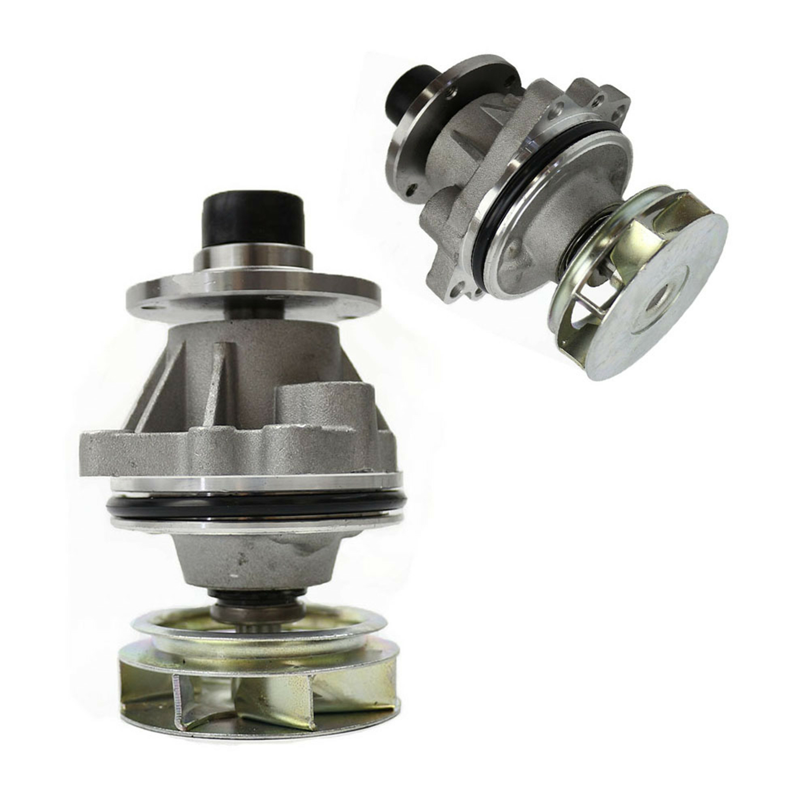 2pcs Radiator Cooling Fan Clutch & Water Pump kit for BMW 3 7 Series