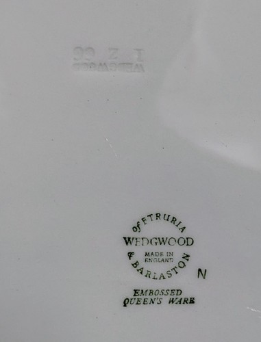 VTG WEDGWOOD of ETRURIA & BARLASTON Queen's Ware Oval Serving Platter, 14.4" - Picture 5 of 6