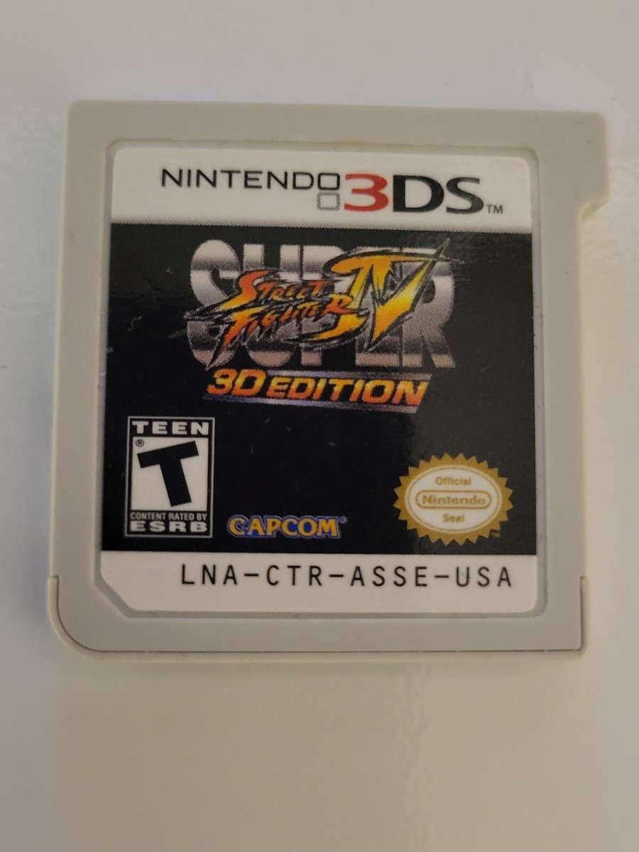 Super street fighter 2 three d edition Nintendo 3 ds | eBay