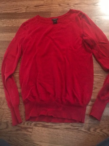 Ann Taylor Red Sweater | eBay