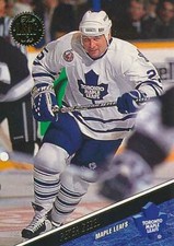 1993-94 Leaf #107 PETER ZEZEL - Toronto Maple...