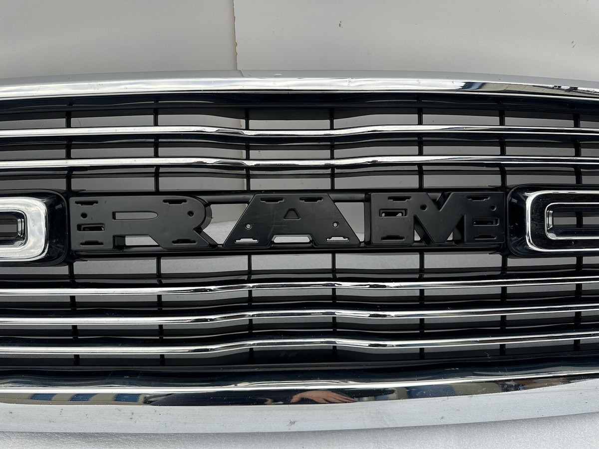 ? OEM 2019 2020 2021 2022 RAM 1500 Laramine Front Grille Chrome 
