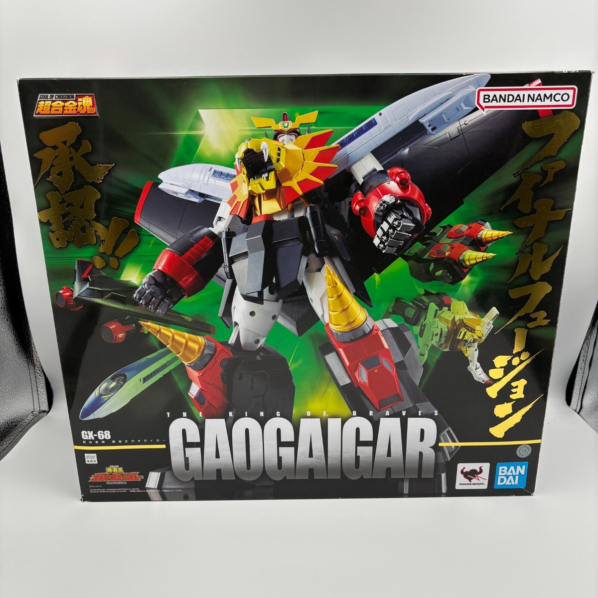 Soul of Chogokin GX-68 Gaogaigar Figure The King of Braves