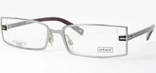 Inface Danish Design if 8242-395 Silver-Grey UNIQUE RARE EYEGLASSES 49-17-130mm